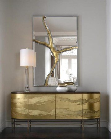 viola gold mirror accent 2